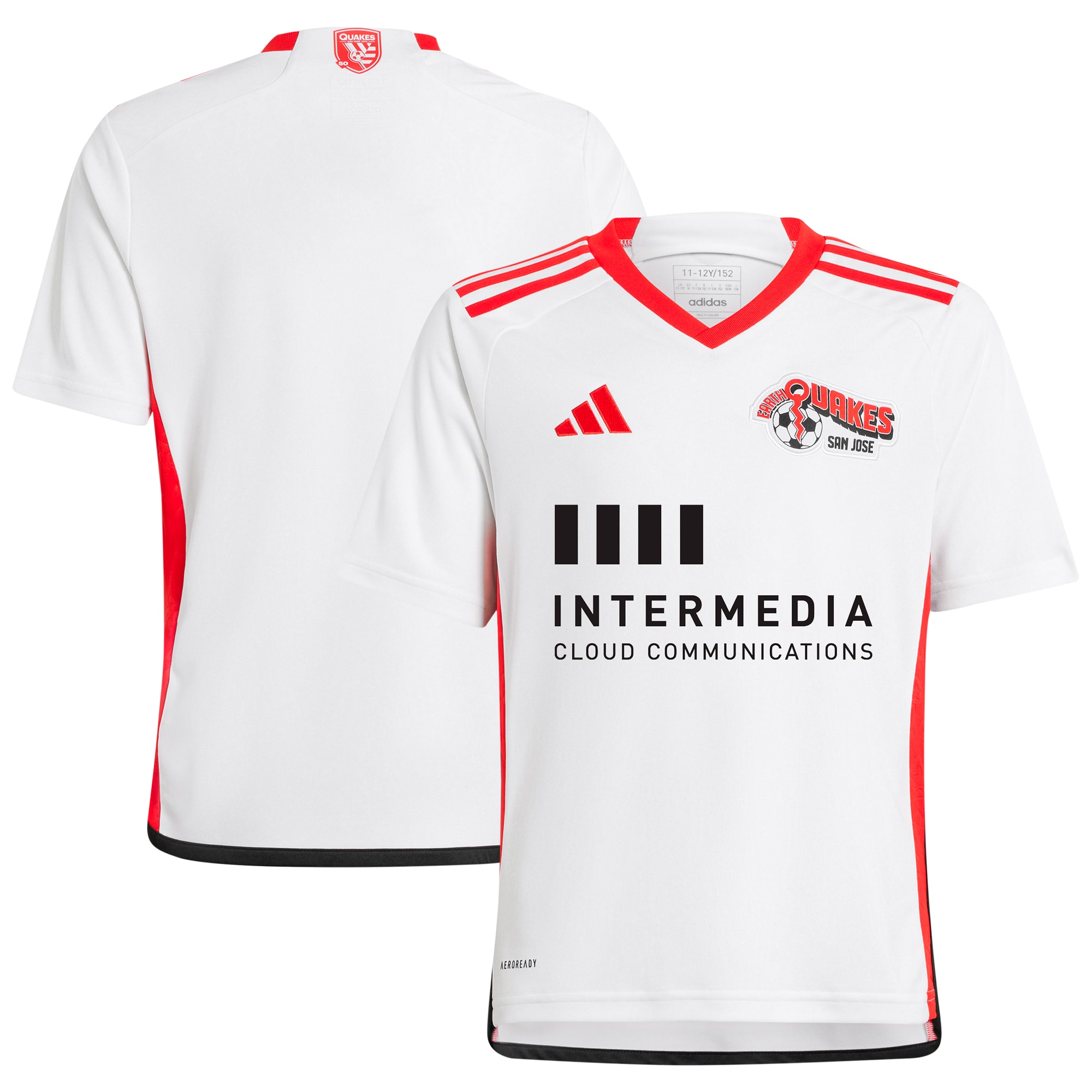 San Jose Earthquakes Youth 2024 The 50 Kit Replica Jersey – White