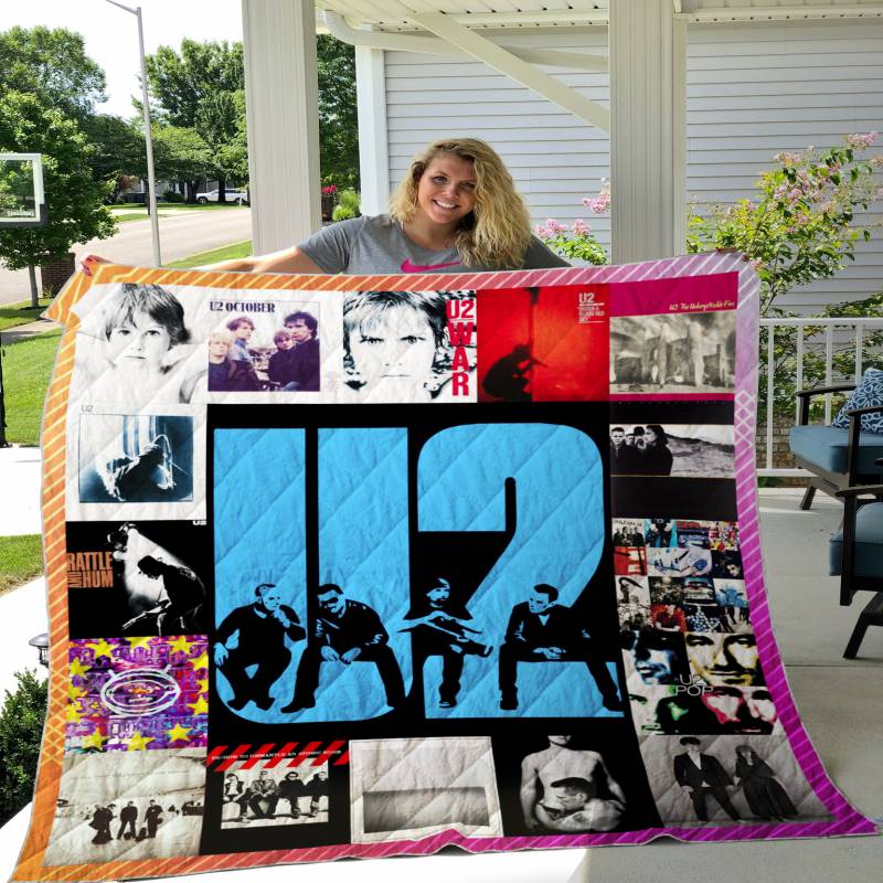 U2 Style 4 Album Covers Quilt Blanket