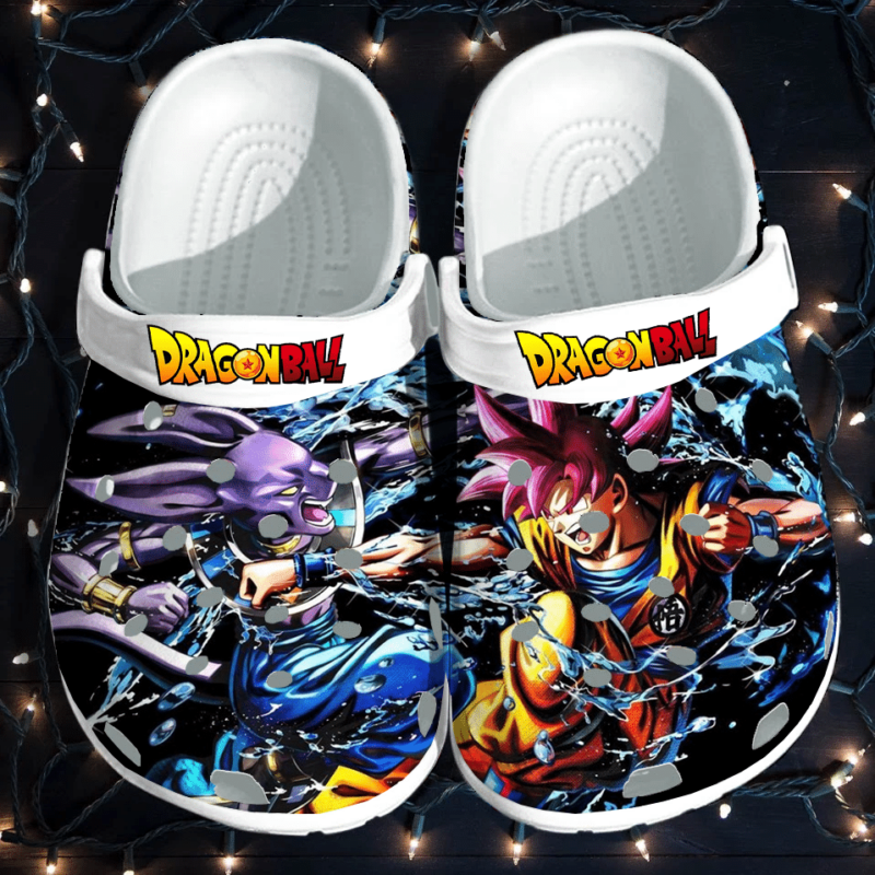 Dragon Ball Crocs Crocband Clogs, Comfy Footwear, Shoes 2