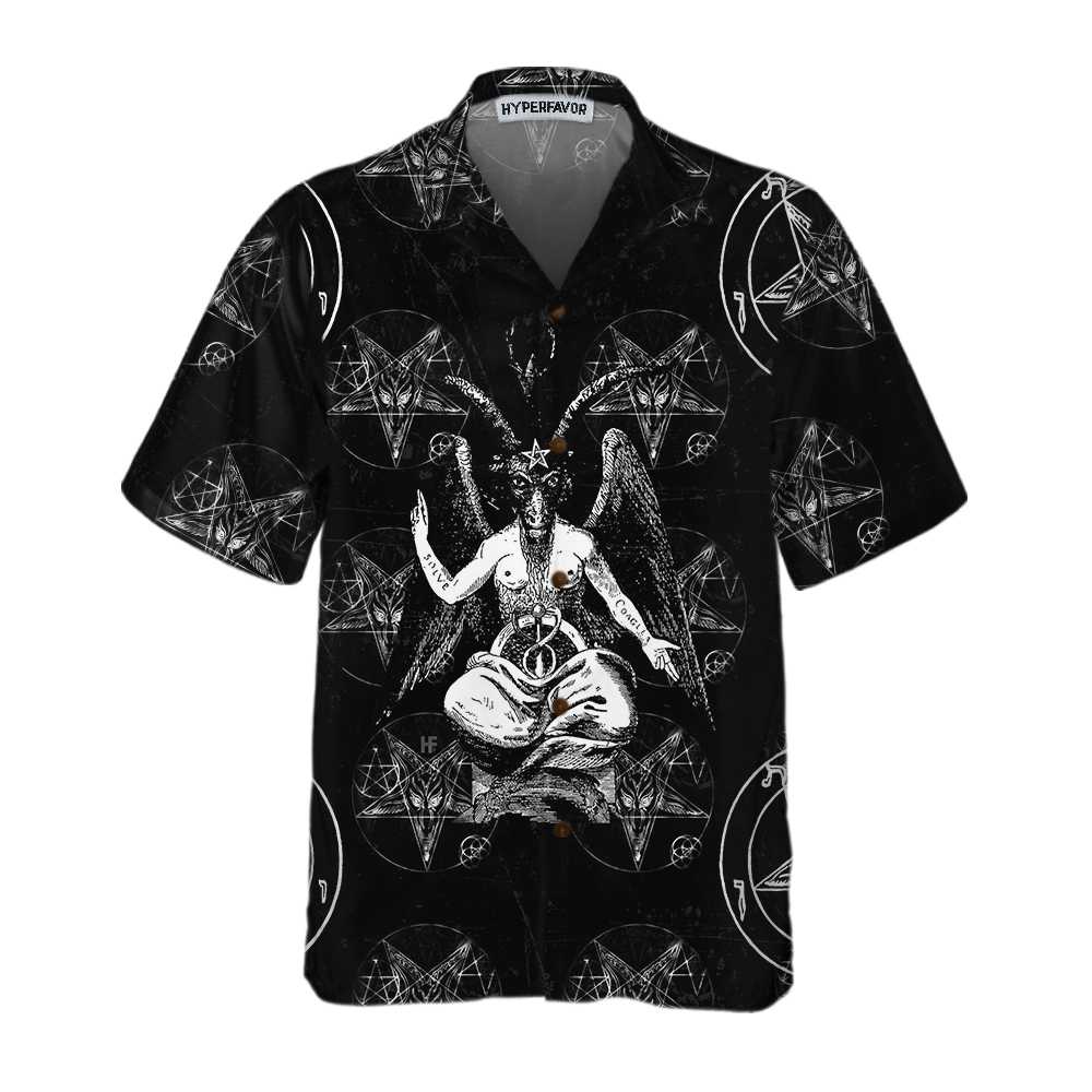 Goat Satan Hawaii Cool Shirt For Print Ha45641