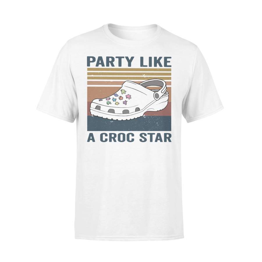 Party Like A Croc Star Vintage T-shirt