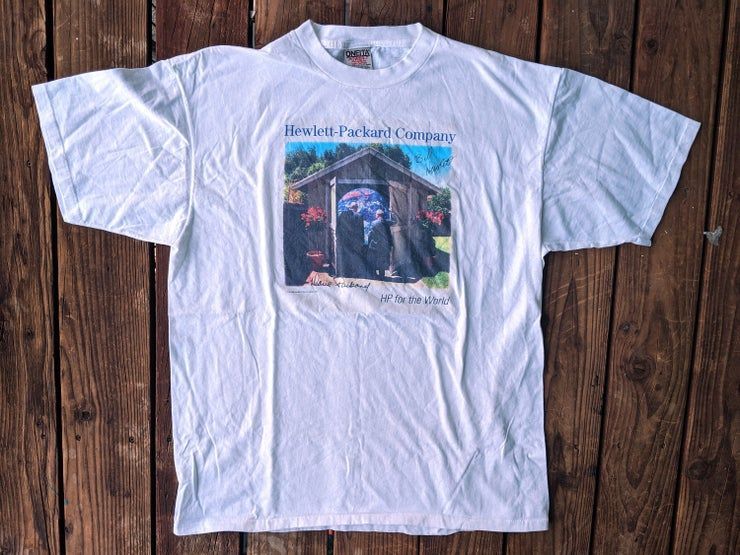 Xvintage 1995 Hp Hewlett Packard Computer Shirt