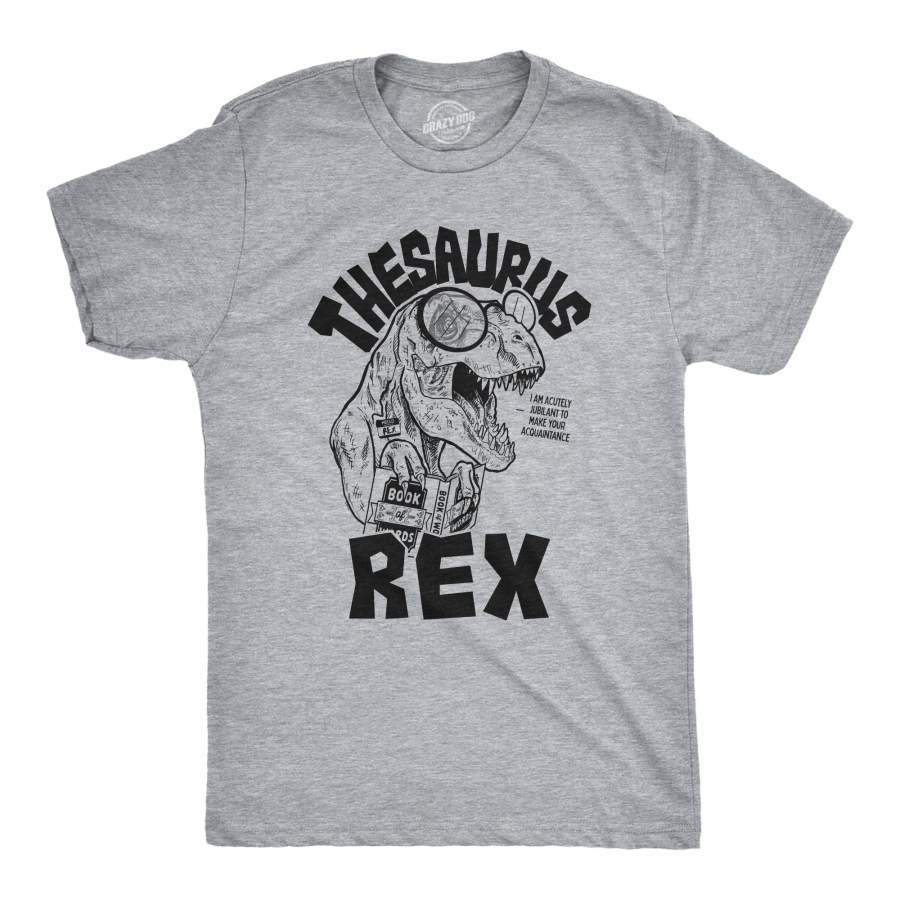 Thesaurus Rex Men’s Tshirt