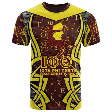 Iota Phi Theta Custom T-Shirt – Iota Phi Theta Fraternity Centaur Greek Alphabet T-Shirt