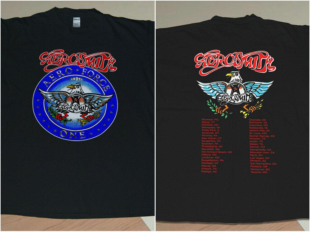 Aerosmith Aero Force One Tour t shirt