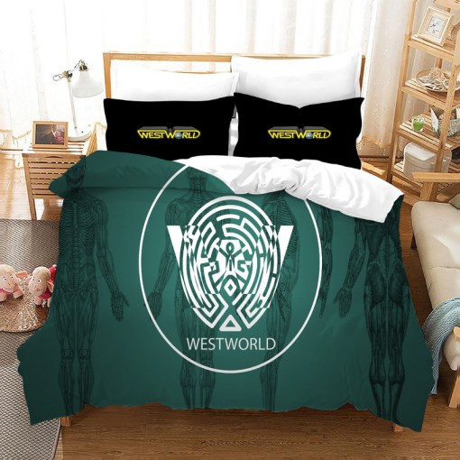 Westworld 7 Duvet Cover Pillowcase Home Decor 3D Bedding Set 5518