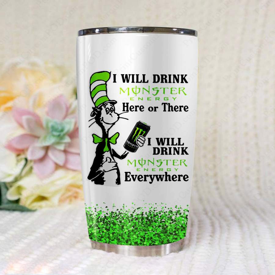 Monster Energy Stainless Steel Insulated Tumbler Cup V1