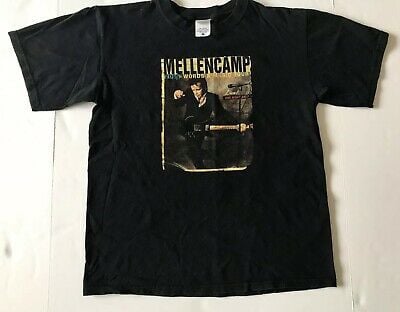 Vintage John Mellencamp 2005 Words And Music Concert Tour Shirt 6438