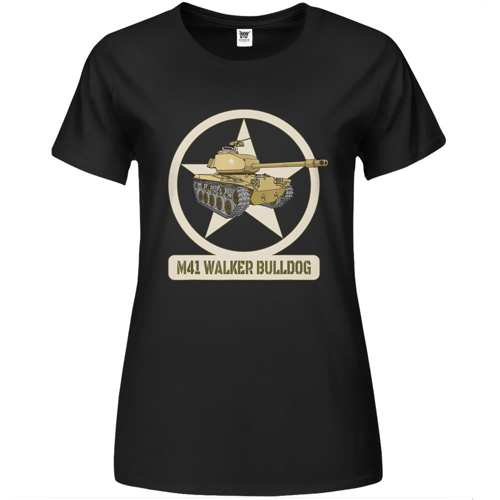 M41 Walker Bulldog American Light Us Army Premium Womens T Shirts