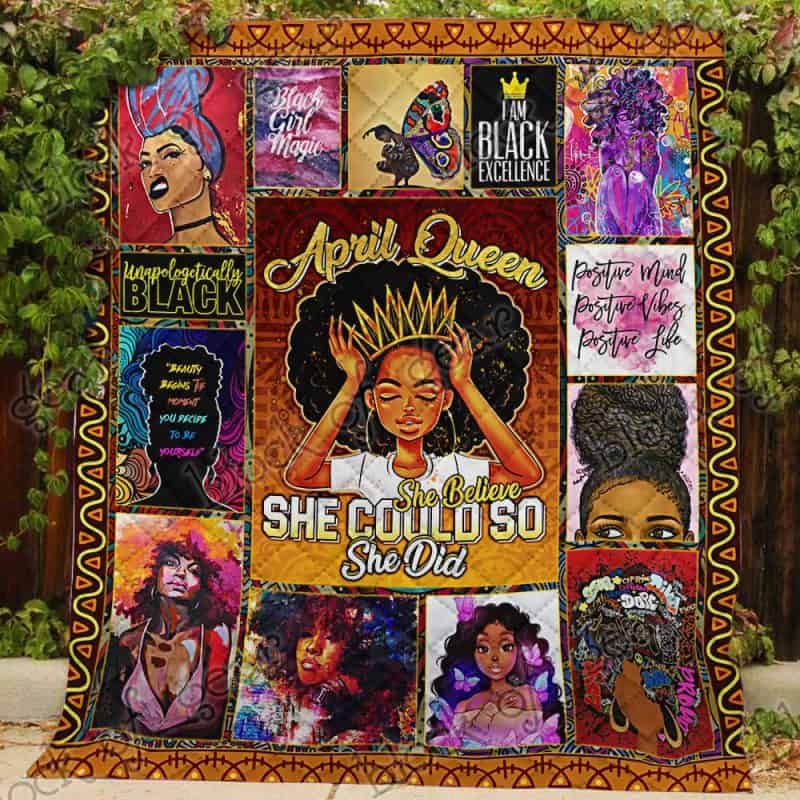 Mom To Daughter I Am Always With You Black Woman Melanin, African American Premium Quilt Blanket Size Throw, Twin, Queen, King, Super King