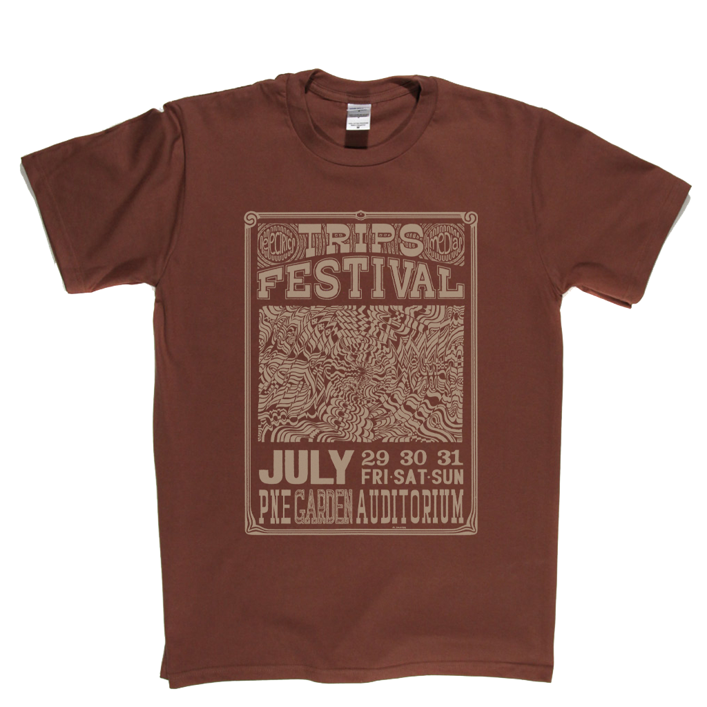 Trips Festival Poster T-Shirt