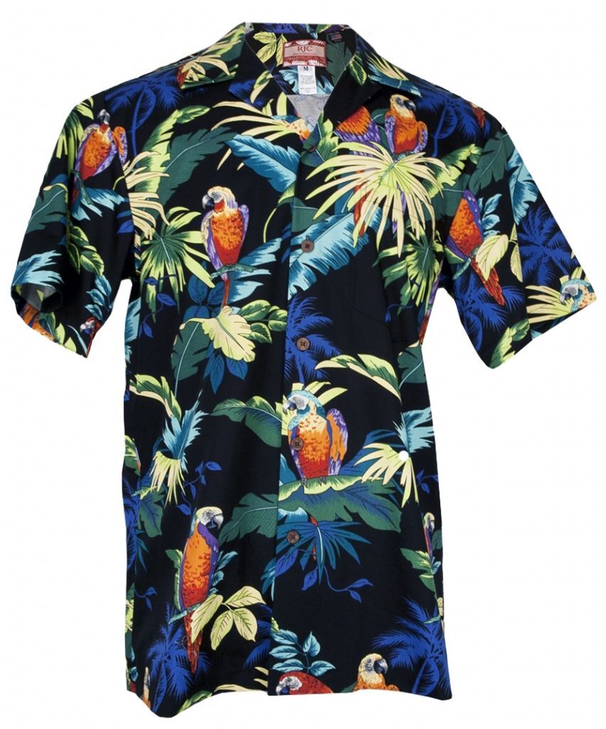 Paradise Parrots Men’S Hawaiian Shirt – Fashion Store