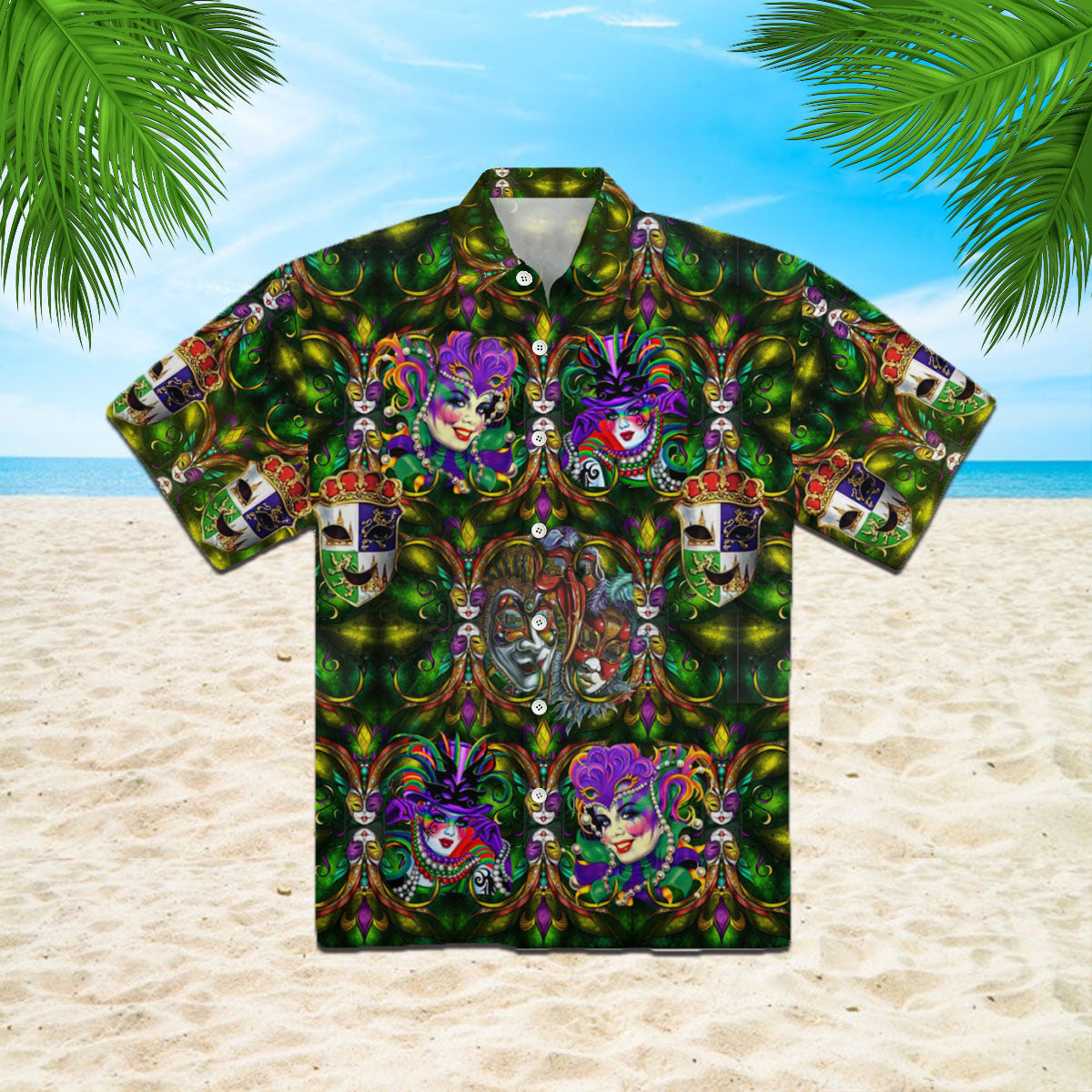 Happy Mardi Gras Hawaii Shirt For Men Women Ha81934