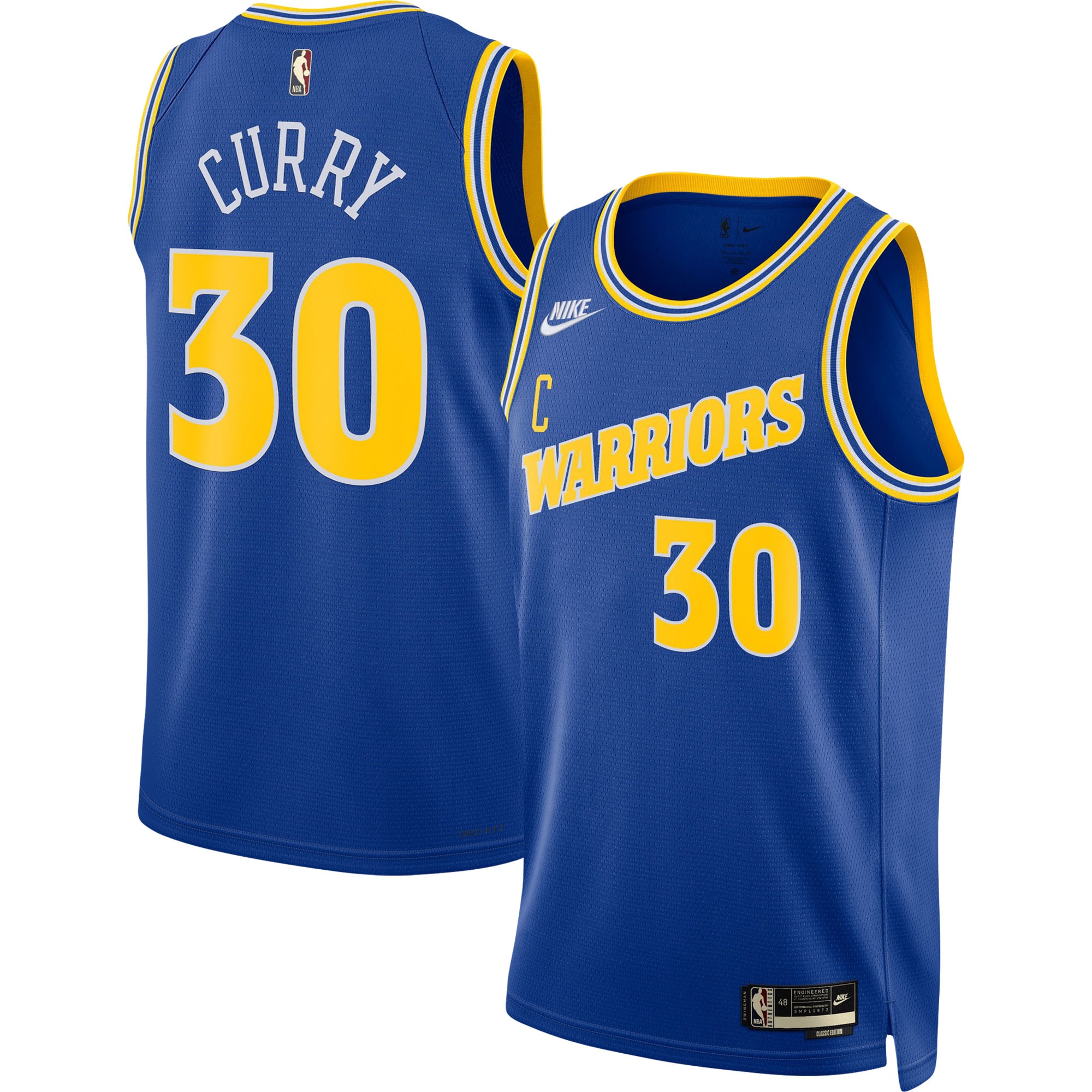 Stephen Curry Golden State Warriors Swingman Jersey – Classic Edition – Blue