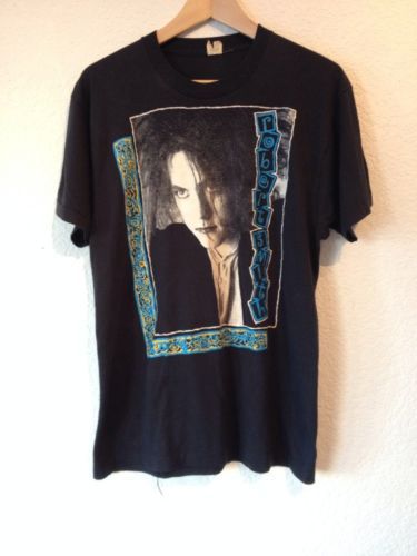 Vintage Robert Smith The Cure 80s Goth shirt