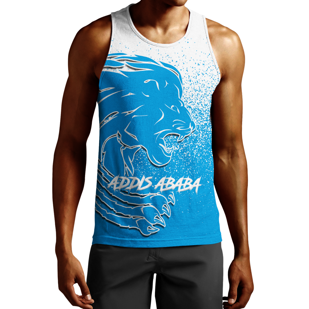 Addis Ababa Lion Legend Ethiopia Men Tank Top Lt12