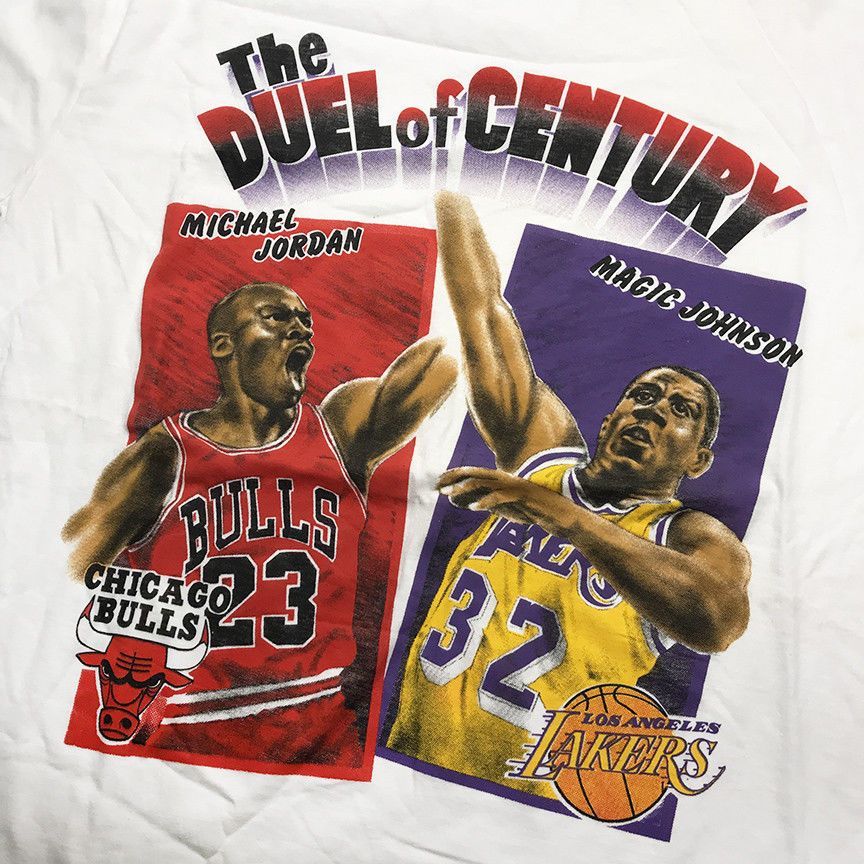 Vintage Michael Magic duel Of The Century shirt