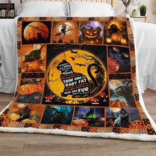 Black Cats Halloween Sofa Throw Blanket Thb1161 Block Of Gear™