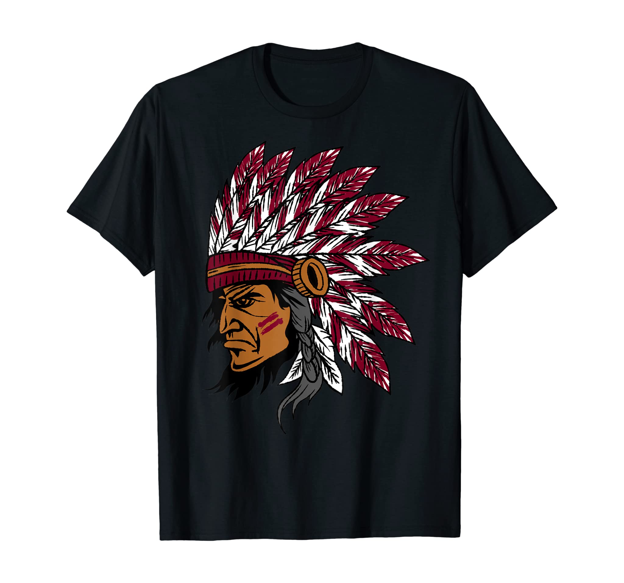 American Indian Man Native Americans Cool Indio Gift Idea T-Shirt