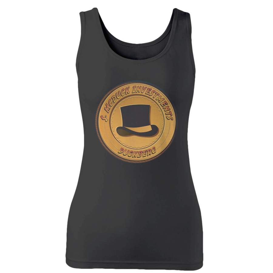 Mcduck Investments Ducktales Scrooge Mcduck Woman’s Tank Top