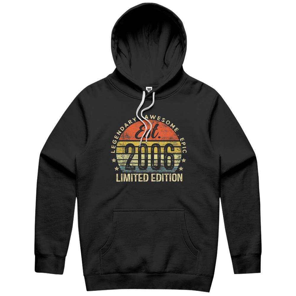 Est 2006 Limited Edition 16Th Birthday Gifts 16 Year Old Hoodie