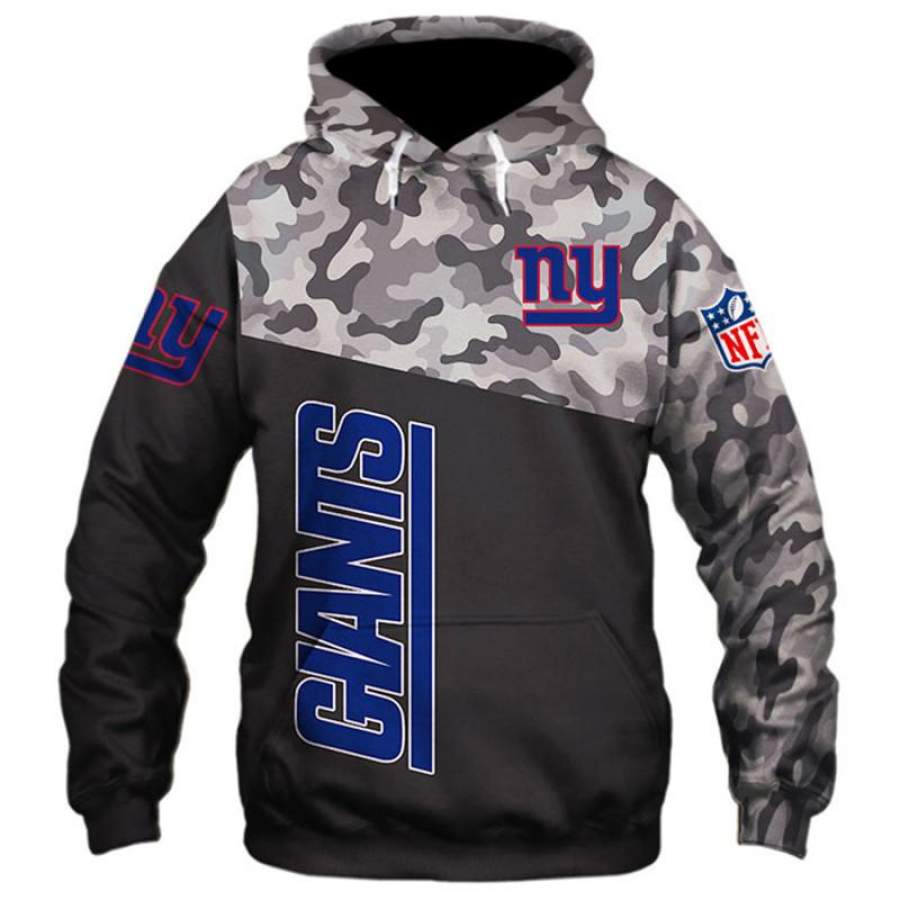 New York Giants Hoodie 3D Style5487 All Over Printed