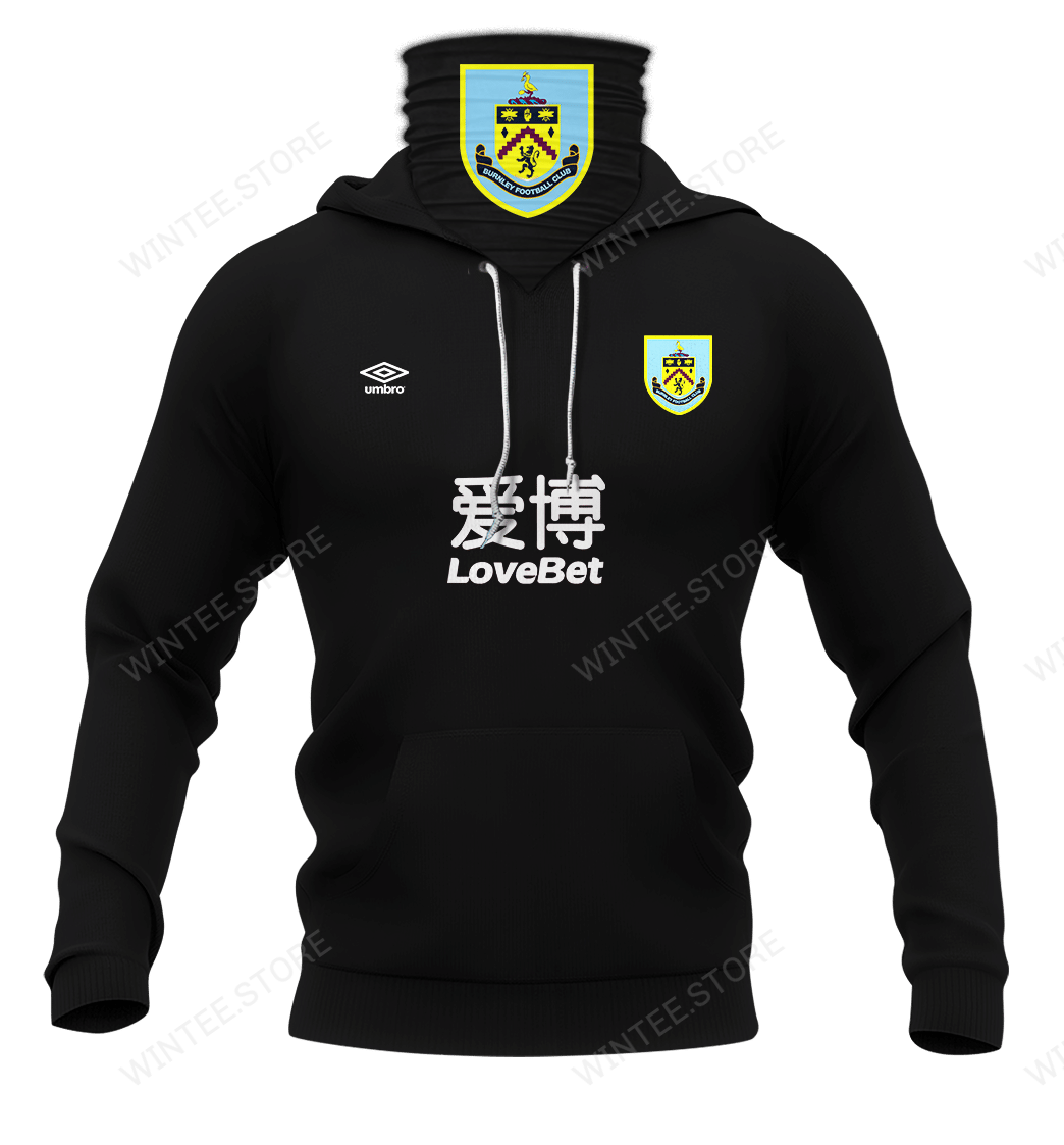 19Burnley003 |HoodieMask| CUSTOMIZE YOUR NAME & NUMBER