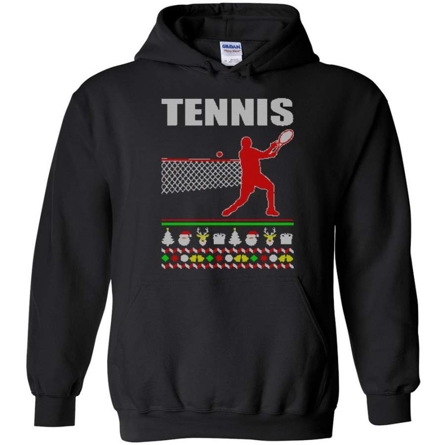 Tennis Ugly Christmas Sweater – Hoodie