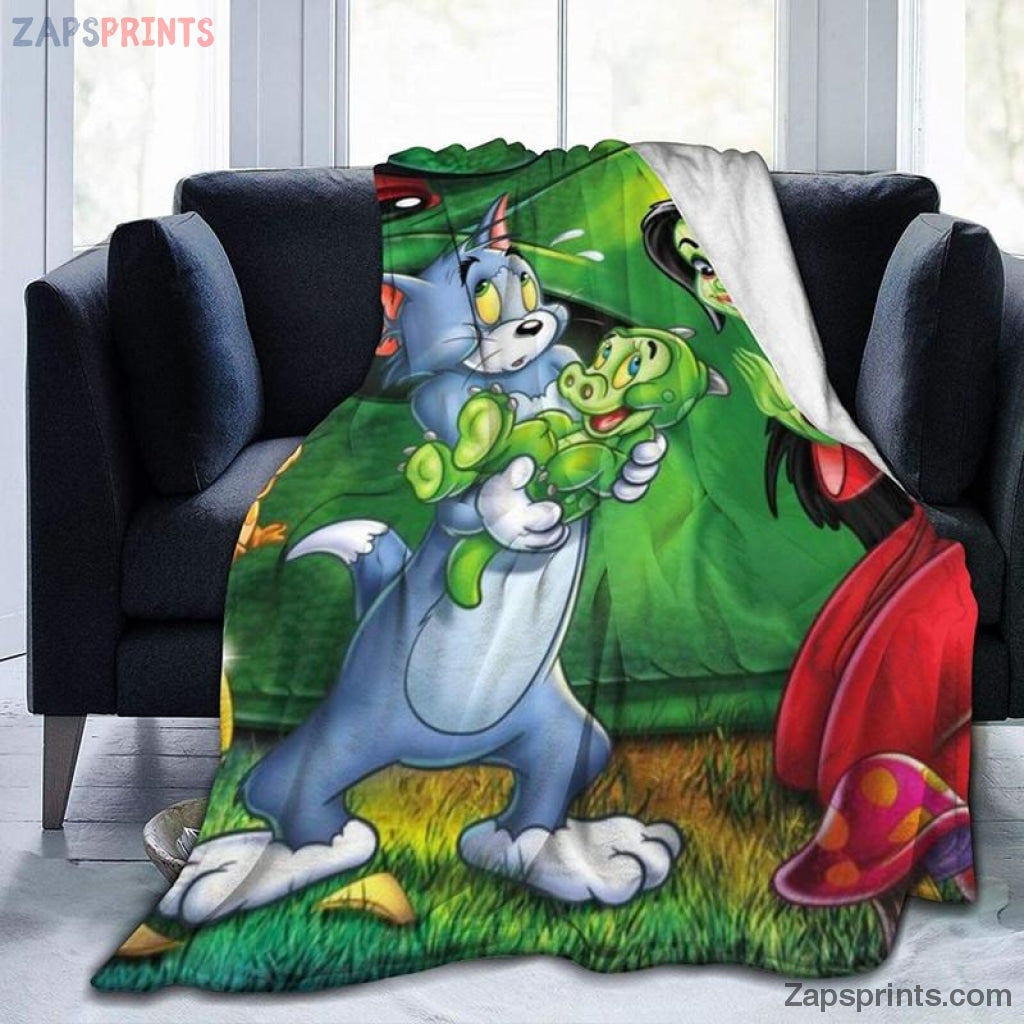 Tom And Jerry The Lost Dragon In Romana Blanket