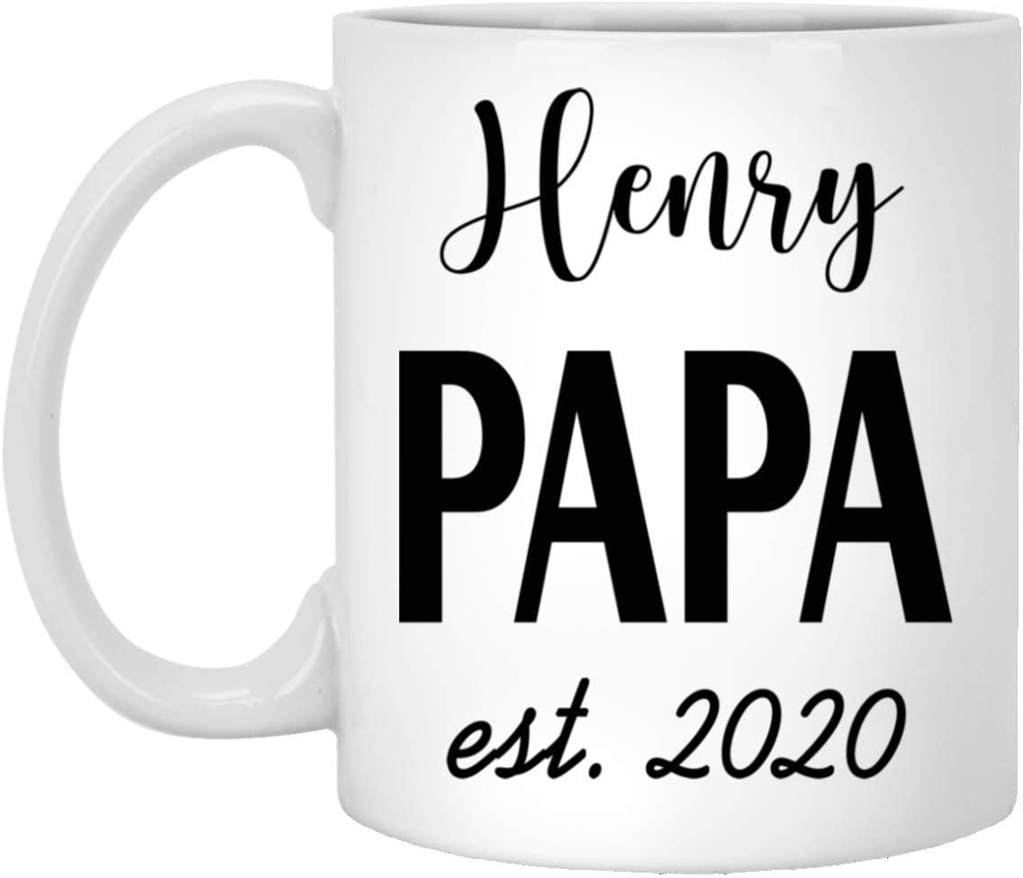 New Papa Mug – Father’S Day Mug – Father’S Day Gift – Papa Coffee Mug – Gift For Dad – Personalized Gift For Dad – Custom Dad Mug 11Oz