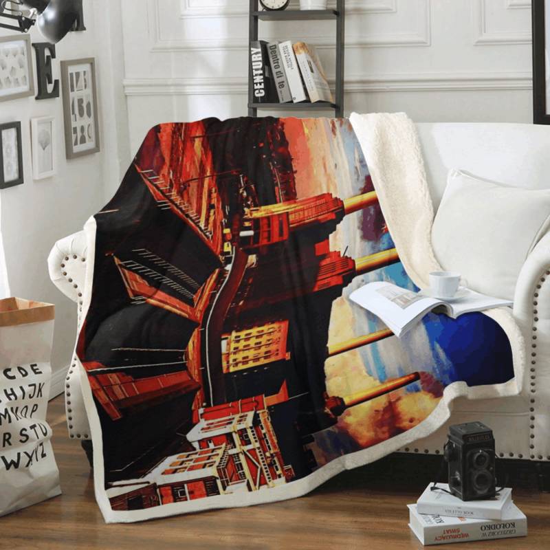 Pink Floyd – Animals Song Album Art Fleece Blanket