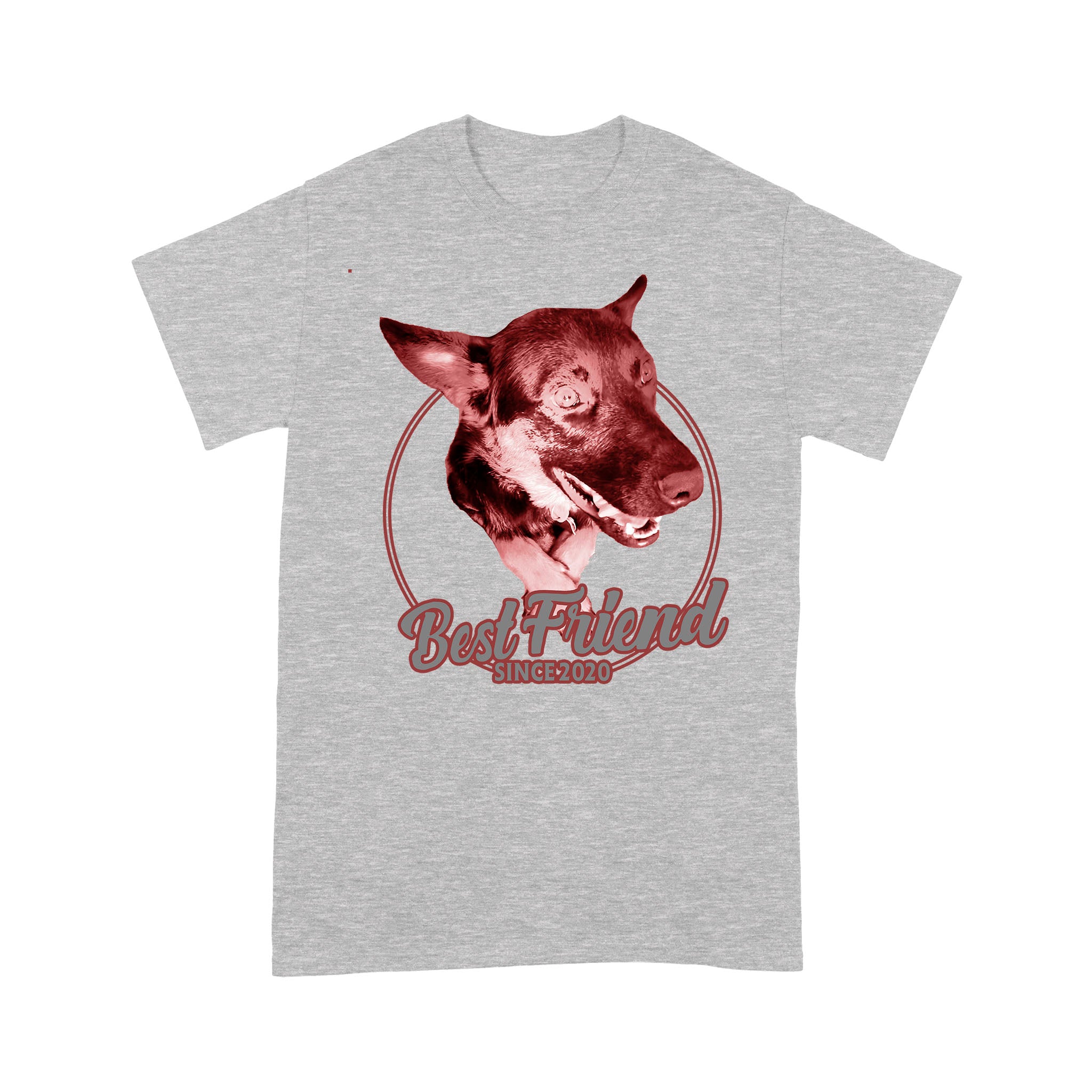 Wendy Gravesen –  Custom Vintage Best Friend Since Illustrated Pet Personalized – T- Shirt