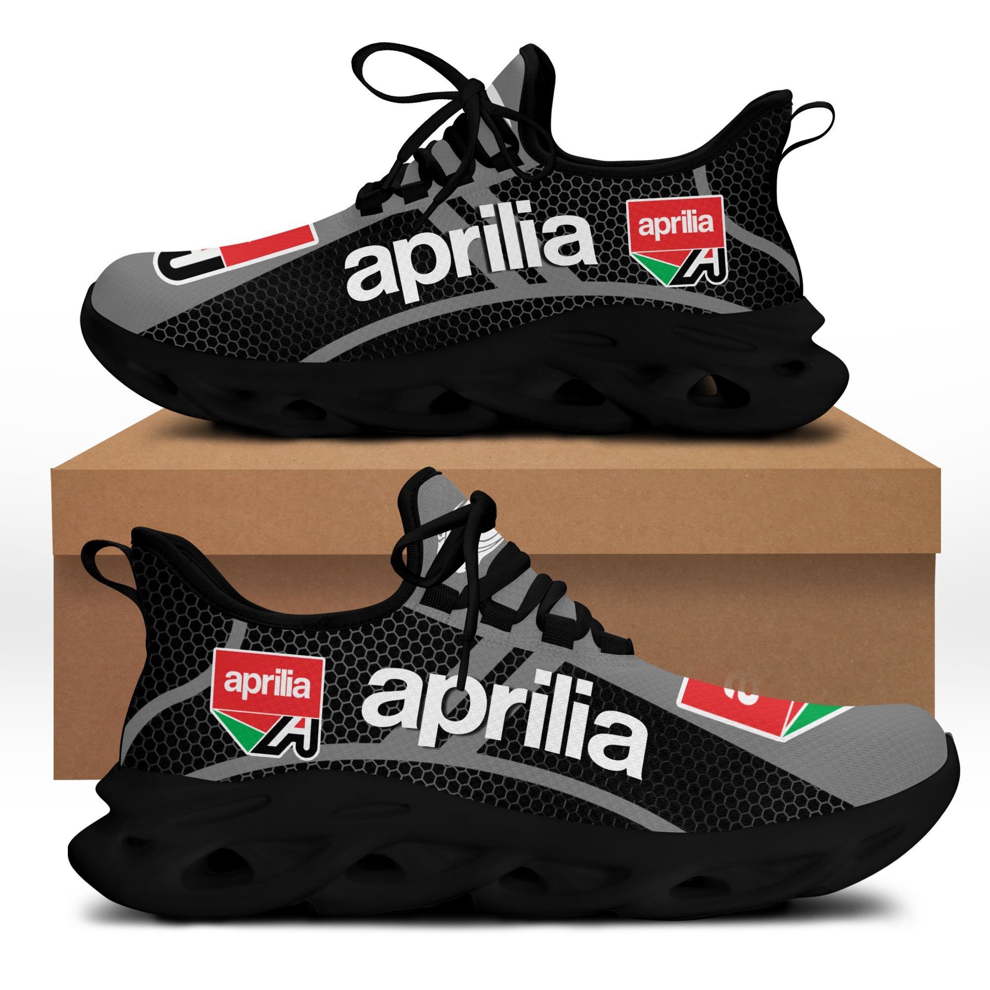 Aprilia Bs Running Shoes Ver 1 (Grey)