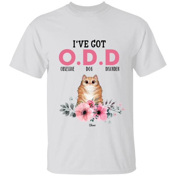 I’Ve Got Ocd Personalized Cat T-Shirt Ts-Nb837