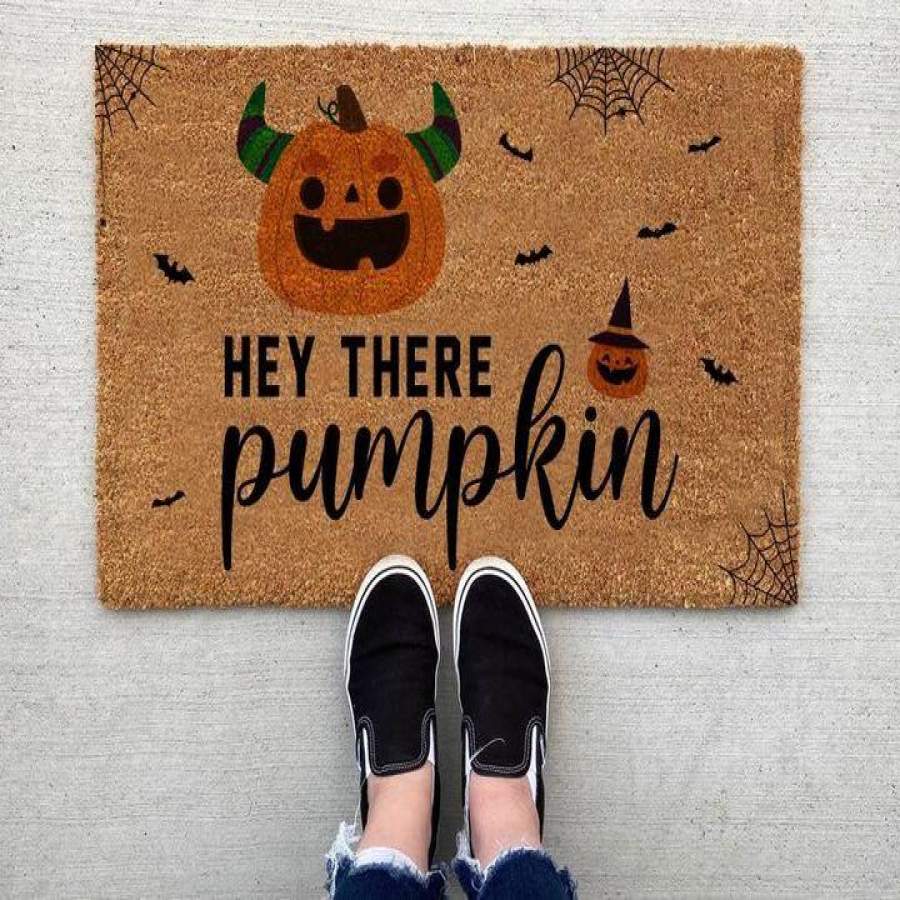 Hey There Pumpkin Halloween Doormat Rug 3d Full Printing doormat – NQS724