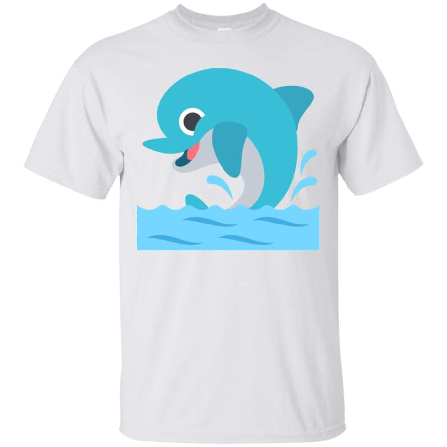 Happy Dolphin Emoji T-Shirt