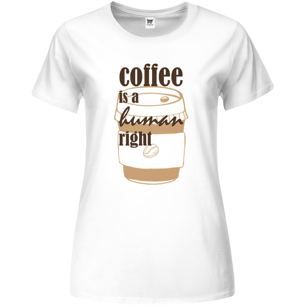 Good Iced Coffee Is A Human Right Essential (10) Premium Womens T Shirts