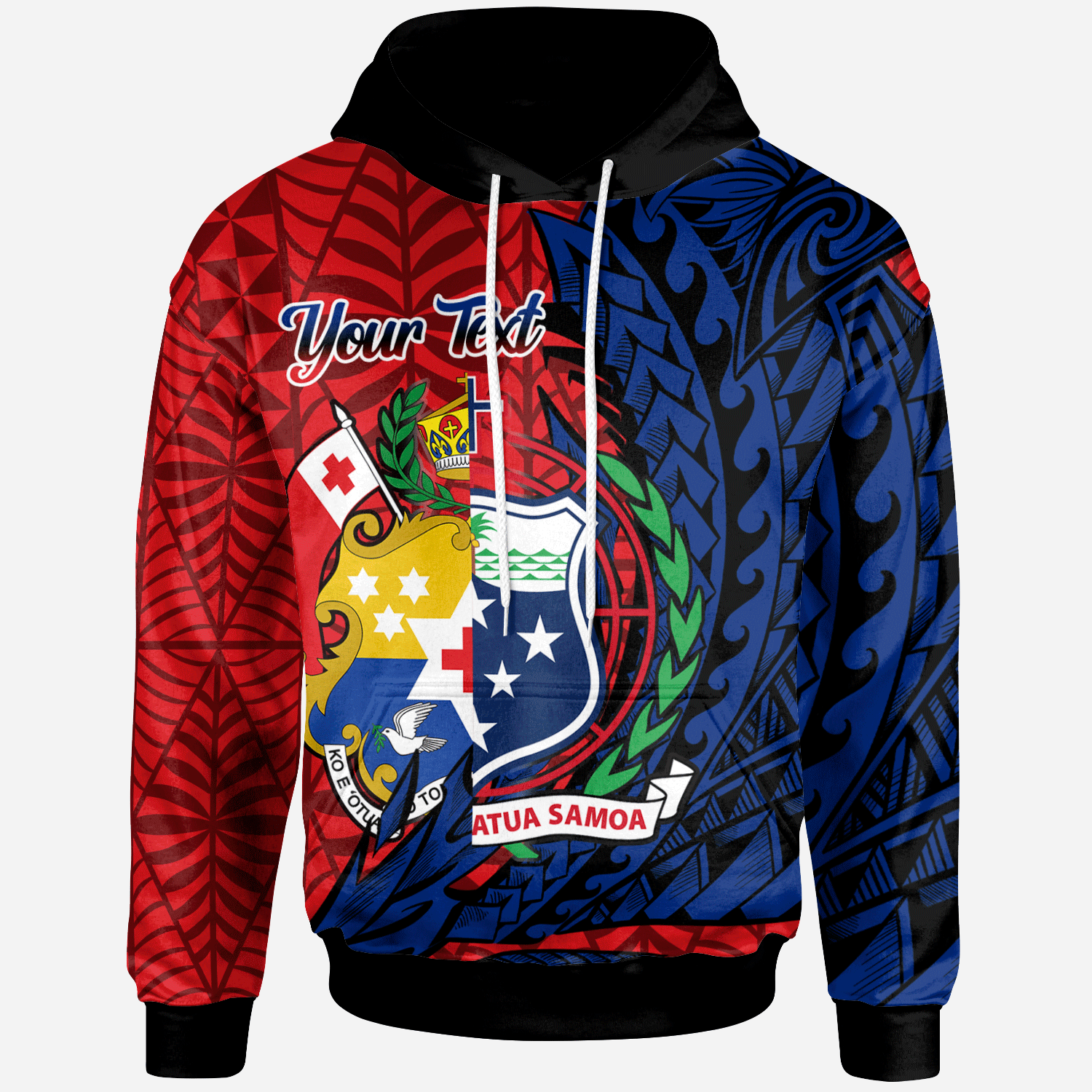 TokoUso Hoodie – Custom Wings Style – Pacific Print Hoodie