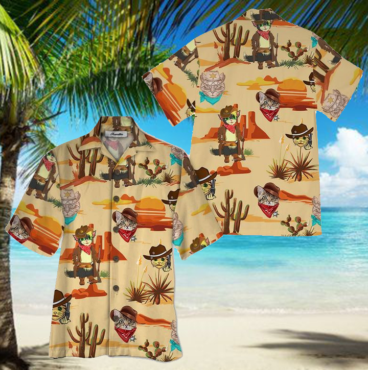 Cat Aloha Hawaii Shirts For Men Women Ha45795