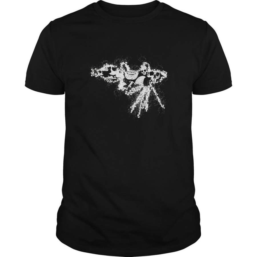 Skeleton Skull Costume T-Shirt For African Fish T-Shirt