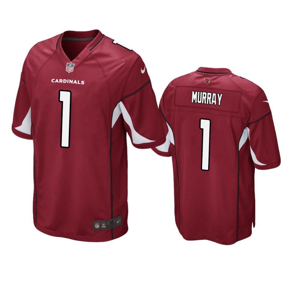 Arizona Cardinals Kyler Murray 2019 NFL Draft Cardinal Game Jersey