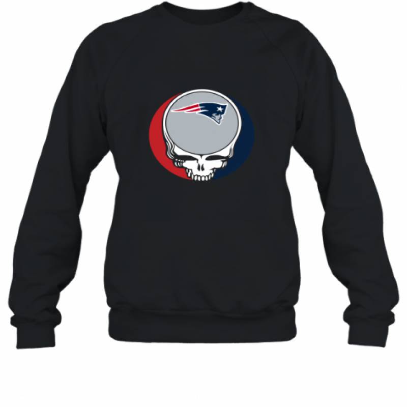 Halloween Skull Funny Football Team New England Patriots Sweatshirt