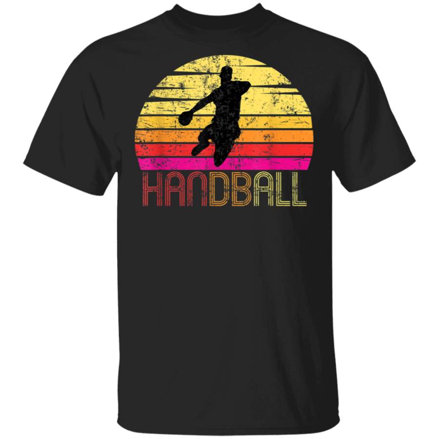 Vintage Retro Handball Design – Handball Gift T Shirt LS Sweatshirt Hoodie Shirt