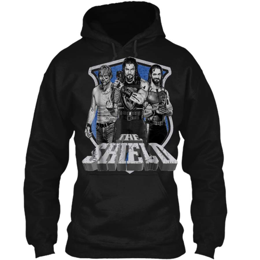 WWE The Shield Graphic  Pullover Hoodie 8 oz