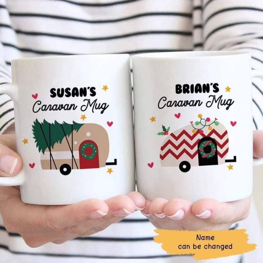 Caravan Mug Christmas Personalized Mug