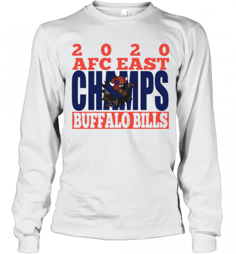 2020 Afc East Champs Buffalo Bills Football Long Sleeve T-Shirt