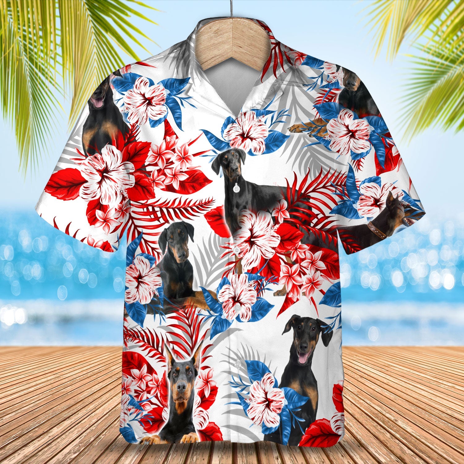 Doberman Pinscher Hawaii Shirt Summer Aloha Hawaii For Men And Women Ha6380