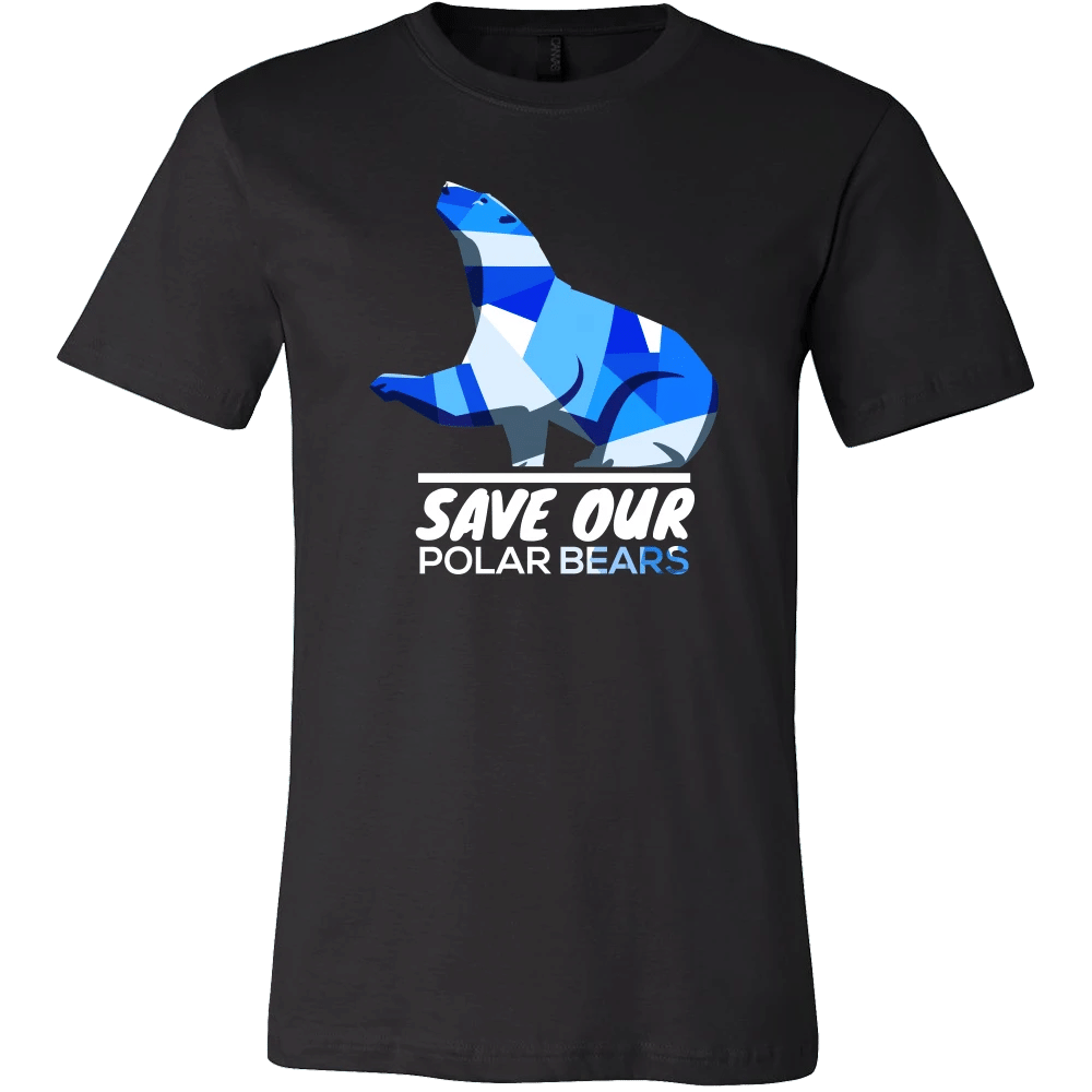 Save Our Polar Bears,Endangered Animal Love Bears T-Shirt