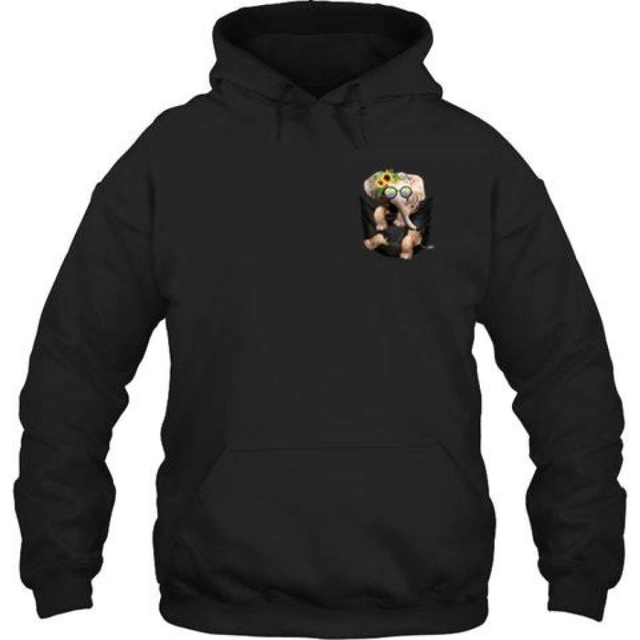 Autism Elephant Men/Women Hoodie Black Xl