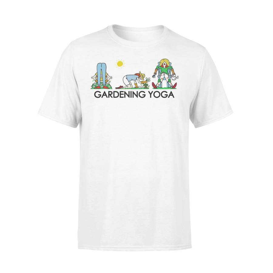 Gardening Yoga T-shirt